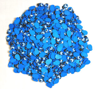 9x12mm Blue Bees