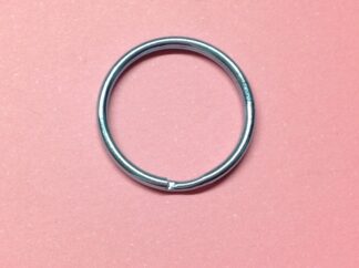 Blue Double Loop Keyrings