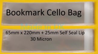 Bookmark Cello - 65mm x 220mm