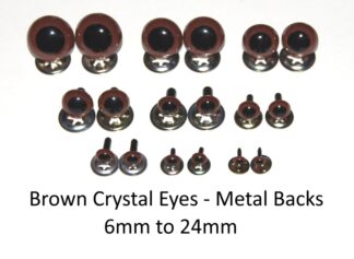 Brown Eyes Metal Backs
