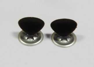 9mm Brown Flock Triangle Noses