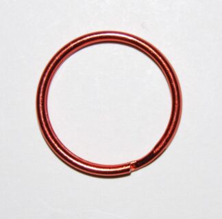 Burnt Orange Plain Round