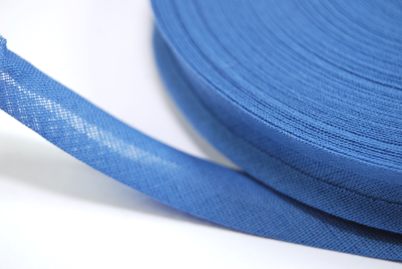 Bias Binding/Tape 25mm Cotton Butcher Blue CelloExpress