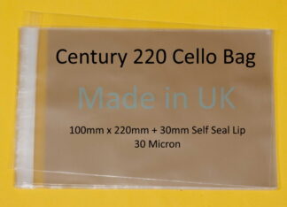 Century 220 Bags - 100mm x 220mm