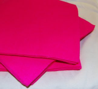 Cerise Pink 6" Square - Felt Sheets - Craft Felt Material