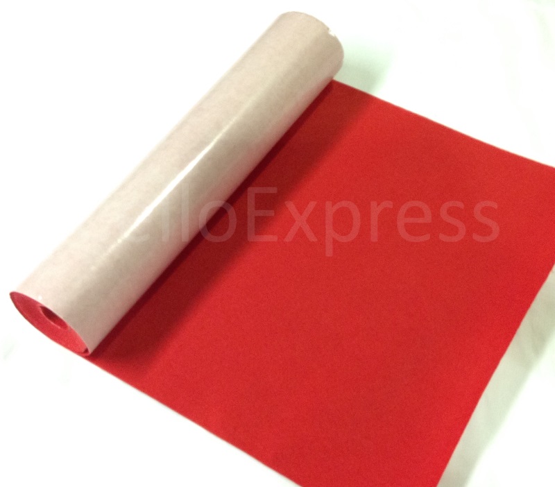1/2m Cherry - Self Adhesive Felt Rolls - 50cm x 45cm