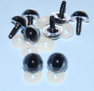 18mm Clear Cats Eyes