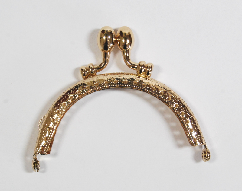 Pack of 3 3.25" Curved Type 14 Rose Gold Purse Clasps CelloExpress