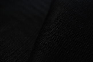 Dress Net Fabric Mesh - Flare Free - Black - 1/2m - 50cm x 150cm