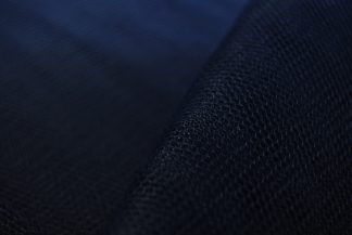 Dress Net Fabric Mesh - Flare Free - French Navy - 1/2m - 50cm x 150cm