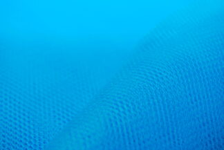 Dress Net Fabric Mesh - Flare Free - Peacock - 1/2m - 50cm x 150cm