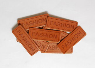 Fashion Faux Leather Tags - 50mm x 15mm
