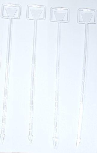 Clear Card Holders - Florist Cardettes