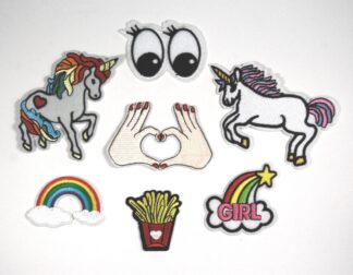 Fun Embroidered Patches