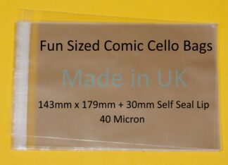 Fun Sized Comic Cello Bags
