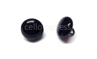 3mm Solid Black Glass Eyes