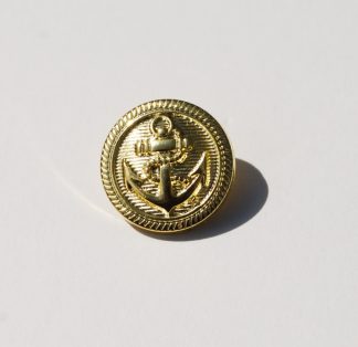 Gold Anchor Acrylic Buttons