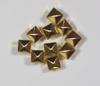 6mm Gold Pyramid Rivets