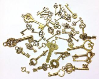 Gold Steampunk Keys