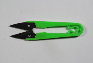 Sewing Thread Cutters Scissors Embroidery Snips - Green - Plastic Handles