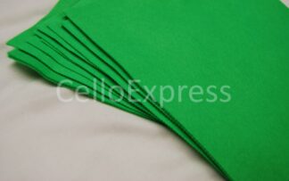 9" Superbright Green SA Felt Sq