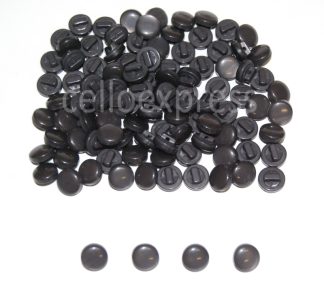 Grey Mushroom Buttons - 10mm