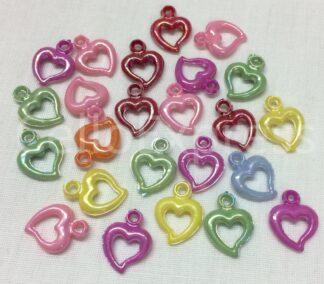 20mm Hallowing Heart Pendants