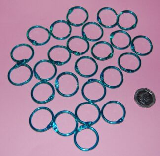 Shiny Blue 19mm Ringbinders