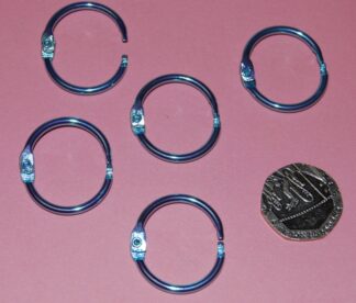 Shiny Blue 25mm Ringbinders