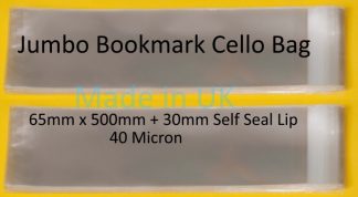 Jumbo Bookmark Cello -65mmx500mm