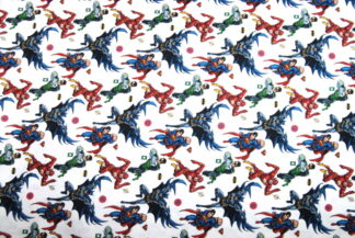 1/2M - 50cm x 140cm - DC Comics - Justice League - Official Fabric - Various Designs