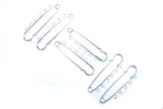 75mm Platinum Kilt Pins Rings
