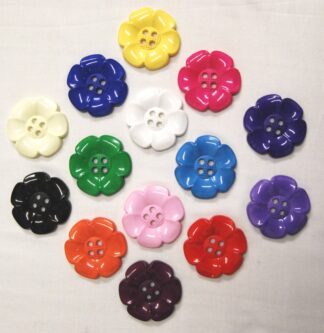 Large Flower Buttons
