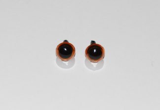 10mm Light Amber Transparent Eyes