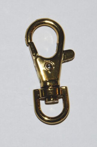 37mm Lobster C Clasps Gold
