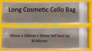 Long Cosmetic Cello - 90mmx240mm