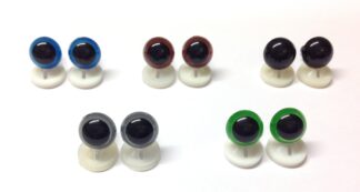 15mm Mix 1 Plastic Back Eyes