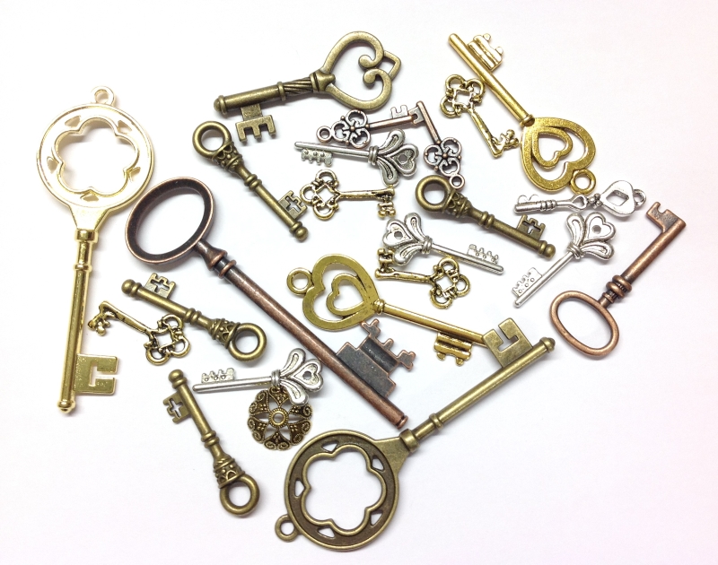 Pack of 25g - Mixed Pack 2 Steampunk Keys