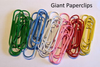 Mixed Giant Paperclips