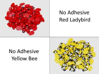 No Adhesive Ladybirds & Bees