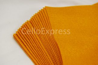 Mustard 9" Square - Felt Sheets - Craft Felt Material
