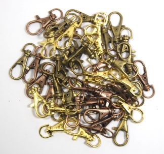 Pack of 10 - Value Lobster Clasps 37mm x 15mm x 4mm - Mixed