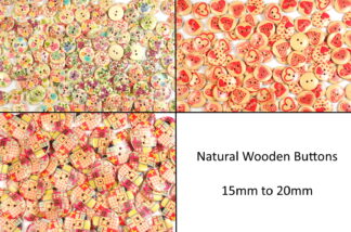 Natural Wooden Buttons
