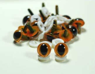 18mm Orange Cats Eyes