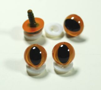 12mm Orange Cat Eyes