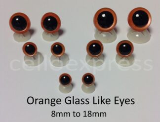 Orange Glass Like Eyes
