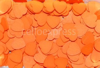 18mm Orange Mini Wooden Lovehrts