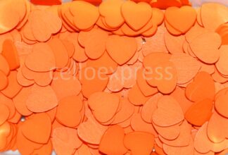 18mm Orange Mini Wooden Lovehrts
