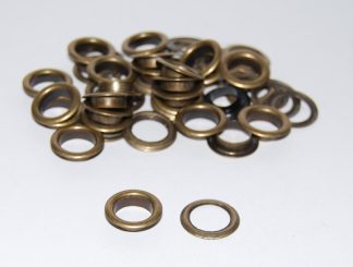 10mm Antique Bronze Brass Eyelets With Washers
