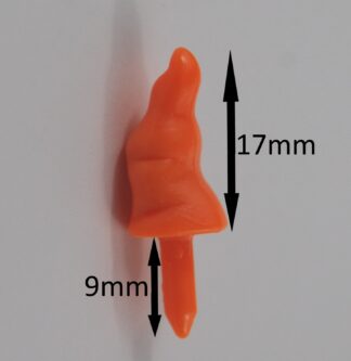 17mm Push In Carrot Noses